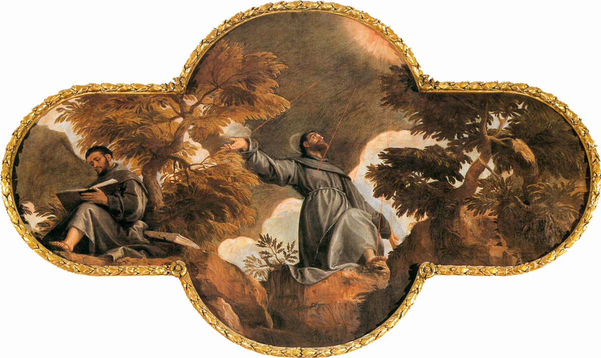 saint francis in ecstasy